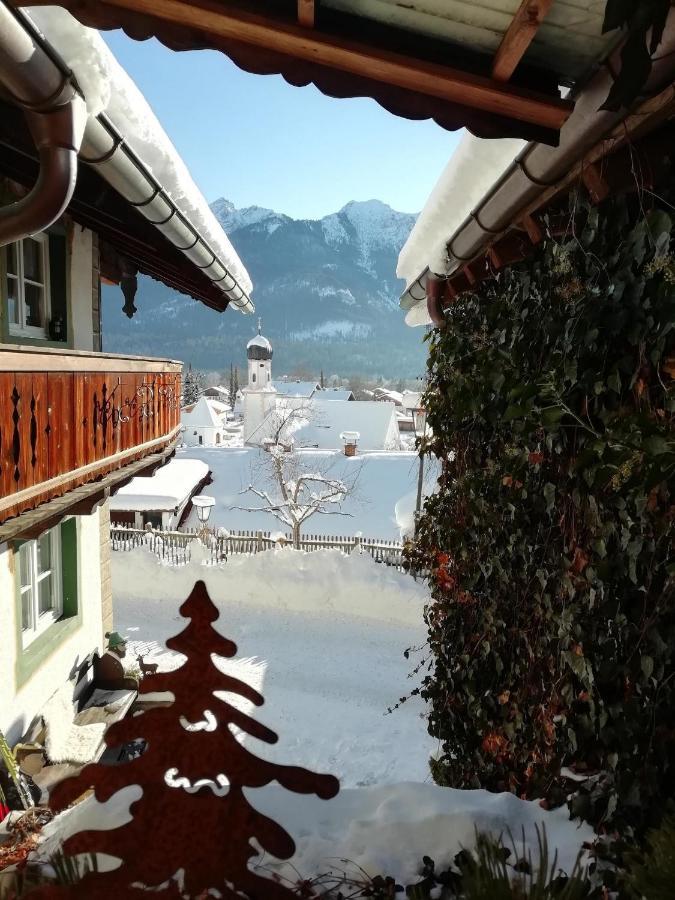 Ferienwohnung Holler Wallgau Exterior foto